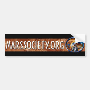Mars Society Bumpersticker