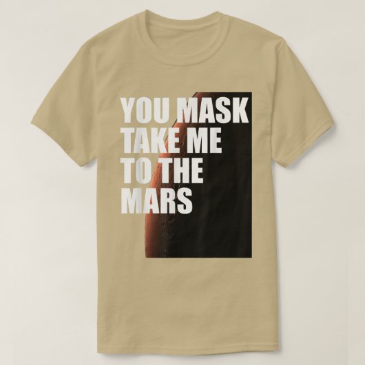Mars Space Travelers  T-shirt (Design voorkant)