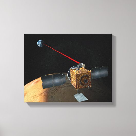 Mars Telecommunicatieorbiter Canvas Afdruk (Voorkant)