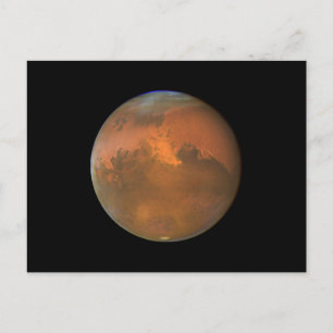 Mars (Telescoop Hubble) Briefkaart