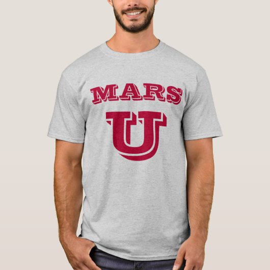 Mars u t-shirt (Voorkant)