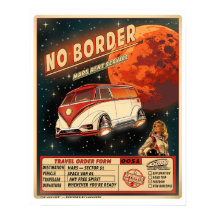 Mars Verhuur Service | Retro Sci-Fi Ruimte