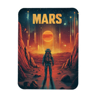 Mars: Verken de Rode Planeet Magneet