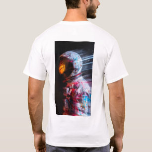 Mars verkennen - Astronaut Motion Blur T-shirt