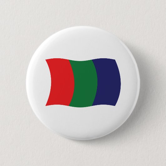 Mars-vlag-Button Ronde Button 5,7 Cm (Voorkant)