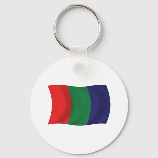 Mars Vlag Sleutelhanger (Voorkant)