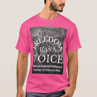 Mars voor het Nationale Parlement T-shirt