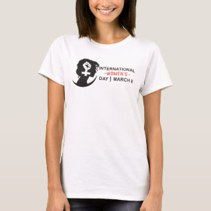 Mars voor Vooruitgang: Vrouwen Stem Collectie T-shirt