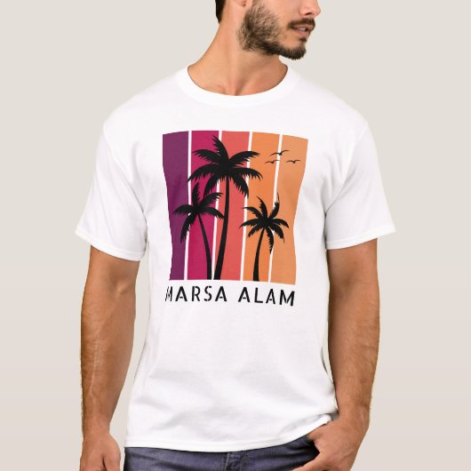 Marsa Alam  Sunset T-Shirt (Voorkant)