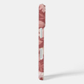 Marsala-bladpatroon Case-Mate iPhone Case (Achterkant / Rechts)