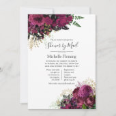 Marsala en Goud Vrijgezellenfeest per Mail Kaart (Voorkant)