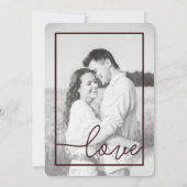 Marsala, faire-part de mariage de vin avec la (Dos)