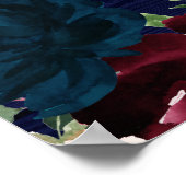 Marsala & Fleurs de marine Affiche de bienvenue en (Coin)