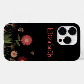 Marsala met een gekleurde zomerweide Case-Mate iPhone case (Achterkant (horizontaal))