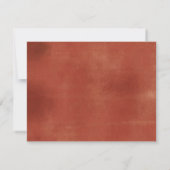 Marsala Travel Thème Carte de remerciements (Dos)