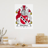 Marsden Family Crest Poster (Keuken)