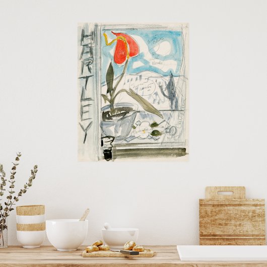 Marsden Hartley Poster (Keuken)