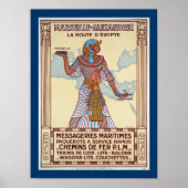 Marseille - Alexandrie ~ La Route D'Egypte Poster (Voorkant)