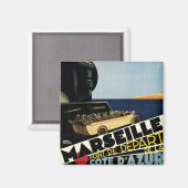 Marseille ~ Cote D'Azur Magneet (Voorkant / Achterkant)