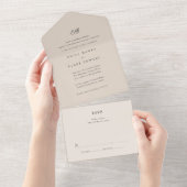 Marseille Faire-part de mariage (Déchirure)