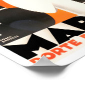 Marseille France vintage travel Poster (Coin)