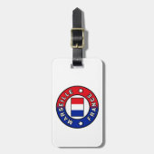 Marseille Frankrijk Bagagelabel (Voorkant verticaal)