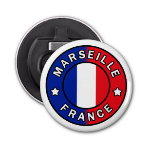 Marseille Frankrijk Button Flesopener