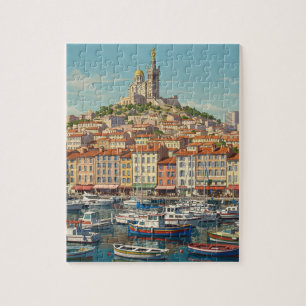 Marseille Frankrijk Reizen Legpuzzel