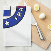 Marseille Frankrijk Theedoek (Quarter Fold)