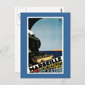 Marseille  Frans reisbureau Briefkaart (Voorkant / Achterkant)