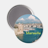 Marseille magneet (Voorkant / Achterkant)