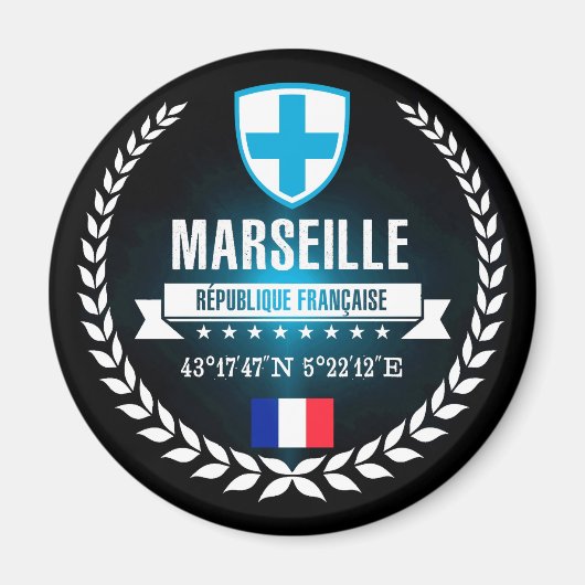 Marseille Magneet (Voorkant)
