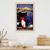 Marseille Porte Afrique Du Nord Poster (Keuken)