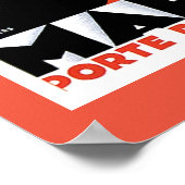 Marseille Porte de L'Afrique Poster (Hoek)