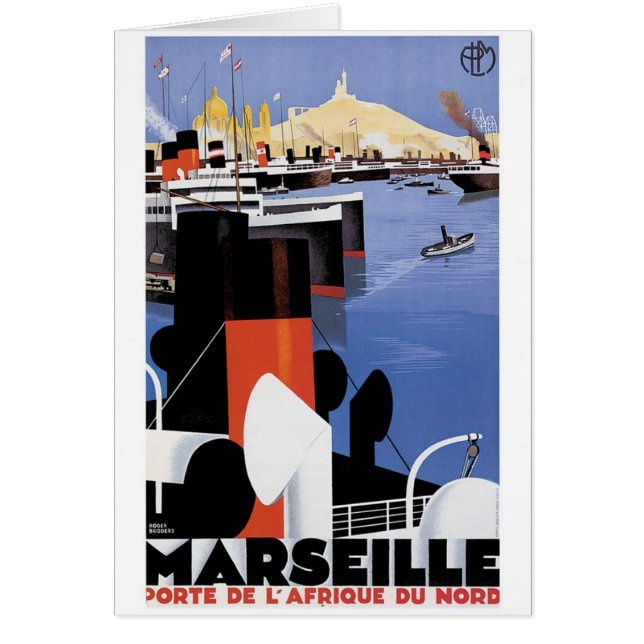 Marseille Poster (Voorkant)