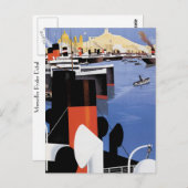 Marseille Poster Briefkaart (Voorkant / Achterkant)