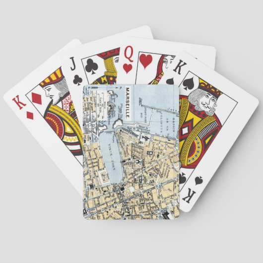 Marseille Speelkaarten (Achterkant)