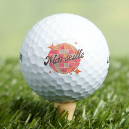 Marseille Stad Frankrijk Retro golfresort  Golfballen