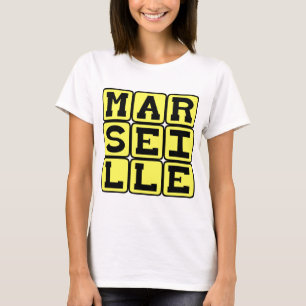 Marseille, Stad in Frankrijk T-shirt