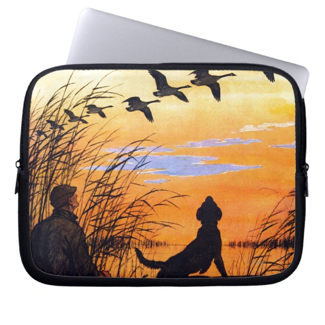 Marsh door Paul Bransom Laptop Sleeve (Voorkant)