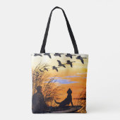 Marsh door Paul Bransom Tote Bag (Achterkant)