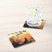 Marsh door Paul Bransom Vierkante Kartonnen Onderzetter (Insitu)