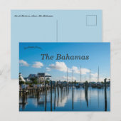 Marsh Harbour bij Abaco op de Bahama's Briefkaart (Voorkant / Achterkant)