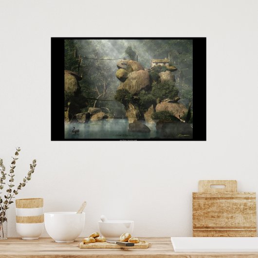 Marsh Hideaway Poster (Keuken)