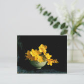 Marsh Marigolds, nog steeds levenspatter Briefkaart (Staand voorkant)