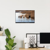 Marsh Reeds Poster (Thuiskantoor)