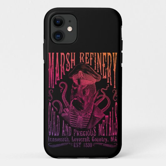 Marsh Refining Company Innsmouth Lovecraft Case-Mate iPhone Case (Achterkant)