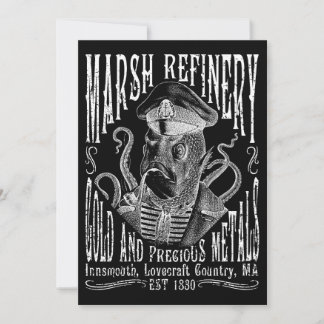 Marsh Refining Company Innsmouth Lovecraft Kaart