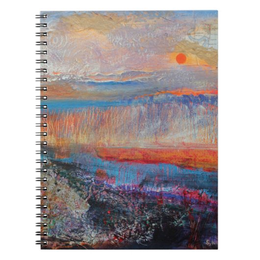 Marsh Sunset 2013 Notitieboek (Voorkant)