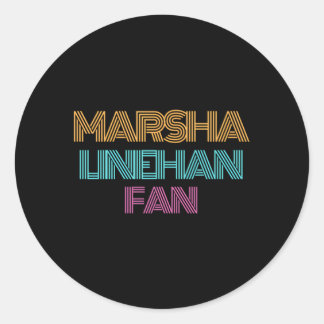 Marsha Linehan Fan Ronde Sticker